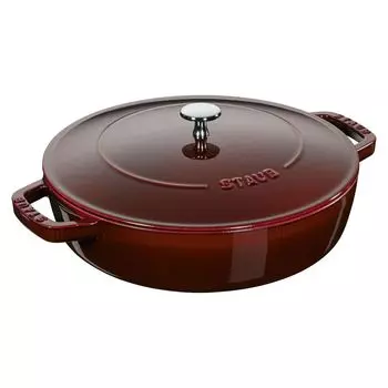 STAUB Сотейник Chistera 28 см гренадин красный