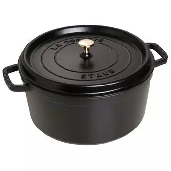 STAUB Жаровня Cocotte 8,35л 30см черная