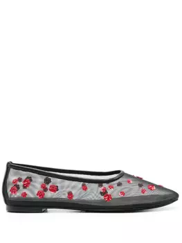 STAUD балетки Alba, черный