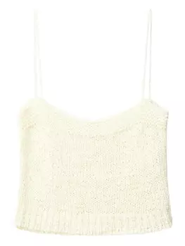 STAUD Дымчатый топ, нейтральный