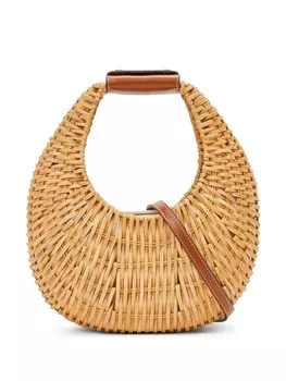 STAUD лунная сумка, коричневый