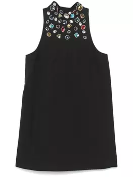 STAUD платье мини Finn, черный