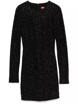 STAUD платье мини Paradise, черный