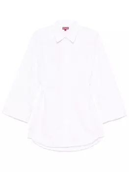 STAUD Синди мини-платье, белый