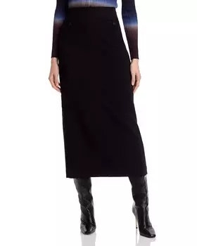STAUD Smith Юбка-колонна, черный