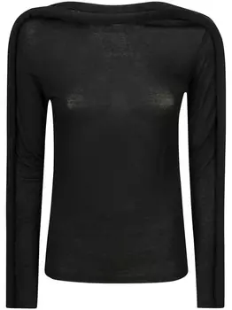 Stefano Mortari футболка с длинным рукавом, черный