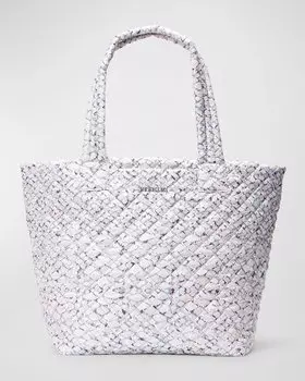 Стеганая большая сумка-тоут Metro Deluxe среднего размера MZ WALLACE, цвет Multi