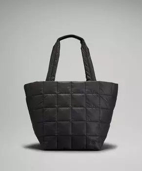 Стеганая большая сумка в сетку 26л Lululemon, черный