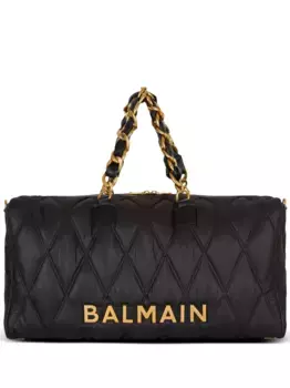 Стеганая дорожная сумка Voyage BALMAIN, черный