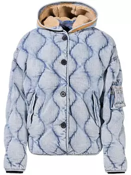Стеганая джинсовая куртка Perfect Moment, синий