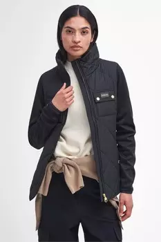 Стеганая футболка Rubins box куртка Barbour International, черный