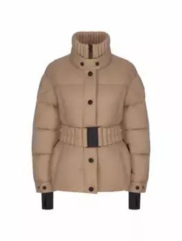Стеганая горнолыжная куртка Cornel Moncler Grenoble, бежевый