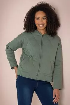 Стеганая хлопковая куртка Klass., хаки