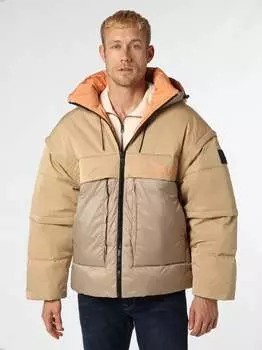 Стеганая куртка 3 в 1 Calvin Klein Jeans, коричневый