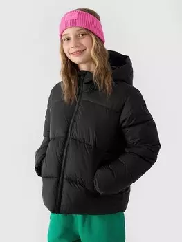 Стеганая куртка 4F Steppjacke, черный