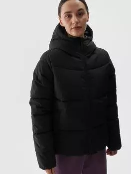 Стеганая куртка 4F Steppjacke, черный
