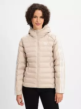 Стеганая куртка Adidas Originals, бежевый