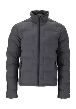 Стеганая куртка Alagna с практичной защитой подбородка SOS, цвет Asphalt