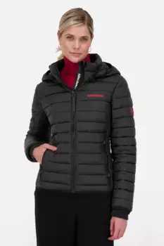 Стеганая куртка Alife & Kickin "NadjaAK A Puffer Jacket женская переходная куртка, стеганая куртка", цвет Moonless