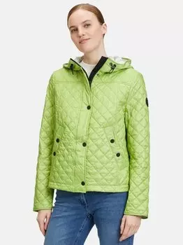 Стеганая куртка Amber & June, зеленый