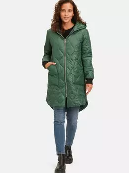 Стеганая куртка Amber & June, зеленый