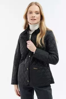 Стеганая куртка Annandale Barbour, черный