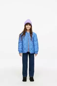 Стеганая куртка Arket, синий