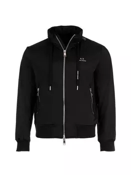 Стеганая куртка Armani Exchange, черный