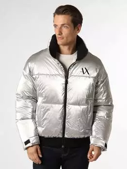Стеганая куртка Armani Exchange, серебряный