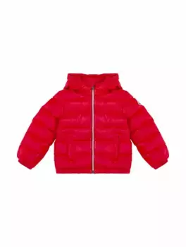 Стеганая куртка Aubert Moncler, красный