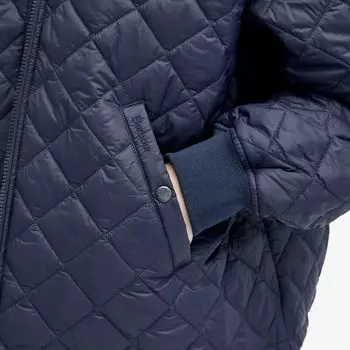 Стеганая куртка Barbour Heritage + Flyer Field, синий