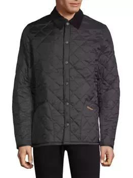 Стеганая куртка Barbour Heritage Liddesdale Barbour, черный