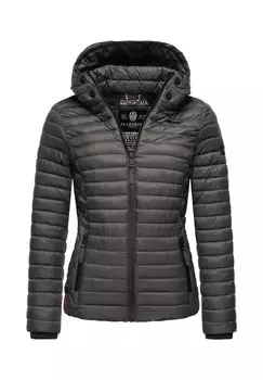 Стеганая куртка Бархатная Лапа MARIKOO, антрацит