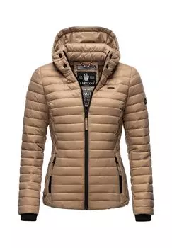 Стеганая куртка Бархатная Лапа MARIKOO, цвет Taupe Grey