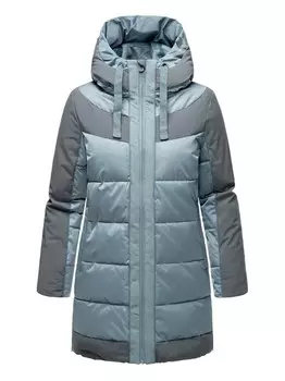 Стеганая куртка бархатный котенок Navahoo, синий