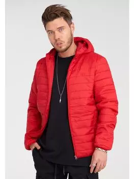 Стеганая куртка behype, красный