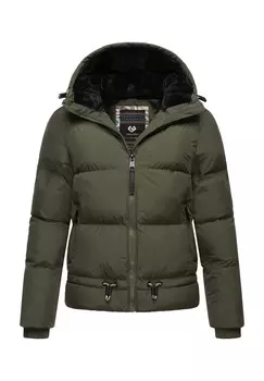 Стеганая куртка Briony Ragwear, темно-оливковый