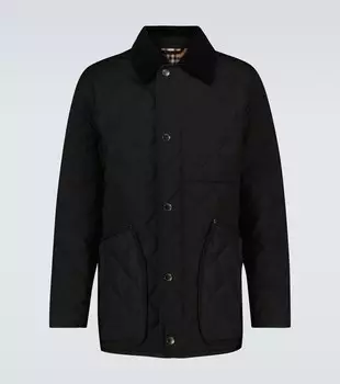 Стеганая куртка Burberry, черный