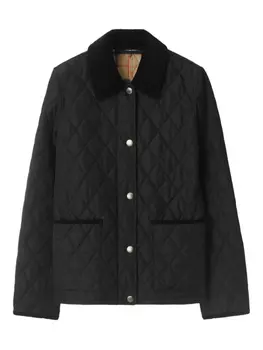 Стеганая куртка Burberry, черный