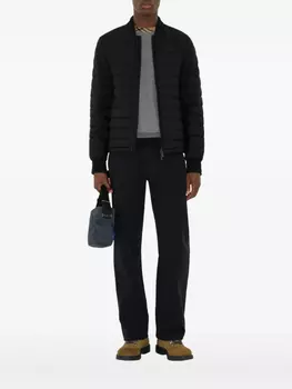Стеганая куртка Burberry, черный