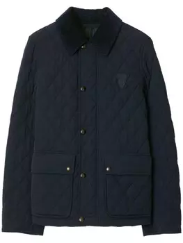 Стеганая куртка Burberry, синий