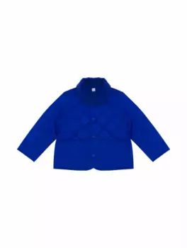 Стеганая куртка Burberry, тёмно-синий