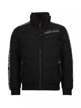 Стеганая куртка CAMP DAVID, черный