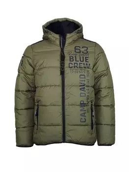 Стеганая куртка CAMP DAVID, зеленый