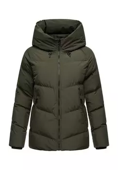 Стеганая куртка Cessi Ragwear, темно-оливковый