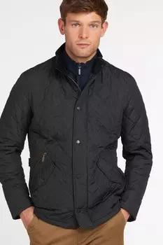 Стеганая куртка «Челси» Barbour, синий