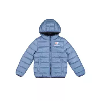Стеганая куртка Чемпион «Hooded Jacket», с капюшоном Champion, цвет marine