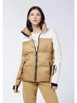 Стеганая куртка Chiemsee, цвет Hellbraun/Wei