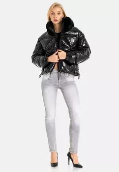 Стеганая куртка Cipo & Baxx, черный