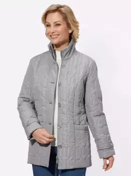 Стеганая куртка Classic Basics, без капюшона, серый